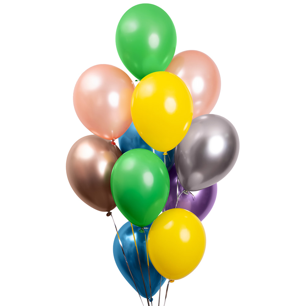 Фонтан шаров "Радужное настроение