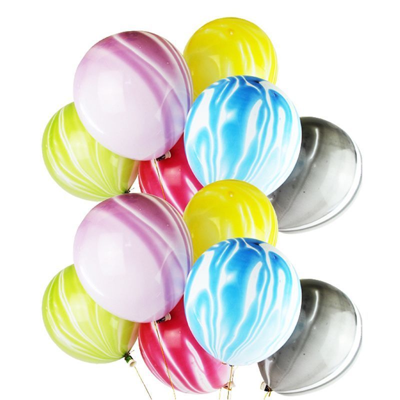 Набір з латексних кульок мікс 10 дюймів 50шт 5221