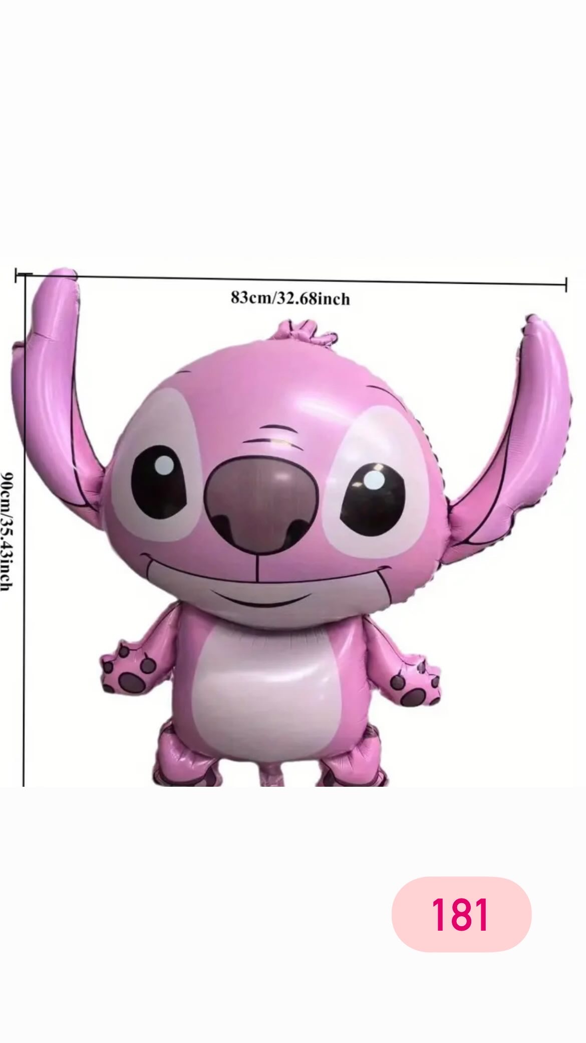 Стіч рожевий